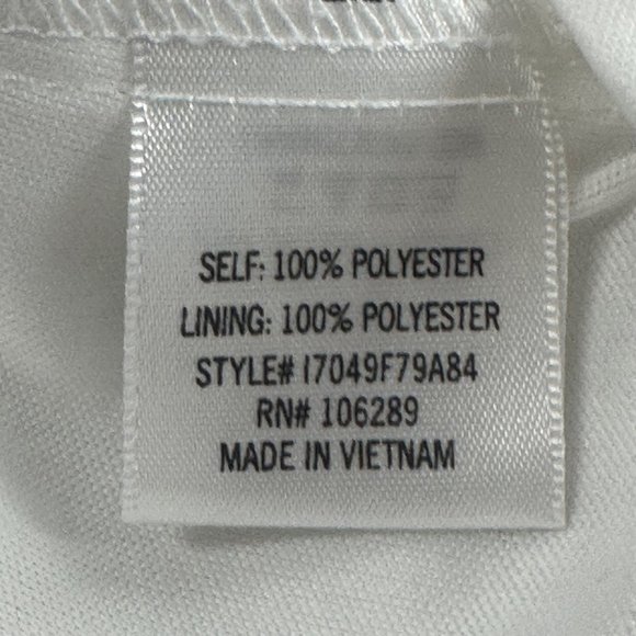 Blue Rain Romper Shorts Small‎ Ruffled V-Neckline Elastic Waist Lined Polyester - Picture 6 of 16